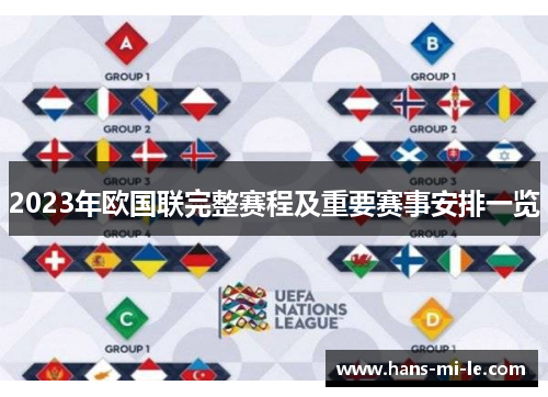 2023年欧国联完整赛程及重要赛事安排一览